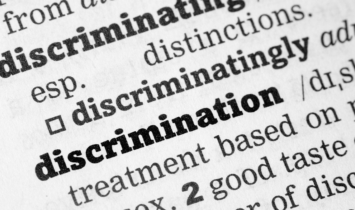 Das Wort discrimination im Lexikon